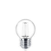 LAMPADINA A SFERA FILAMENTO BIANCO 4.5W 470lm E27 4000K