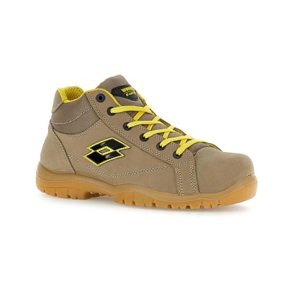 Scarpe Antinfortunistiche Lotto Jump 300 II Mid S3L SR FO Cobble Sand