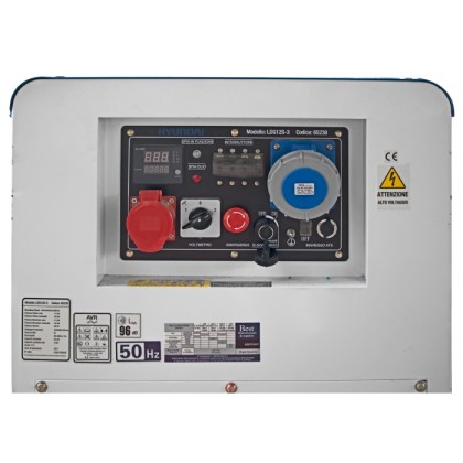 Generatore di corrente 11Kw Diesel Full Power Hyundai 65238 954cc 20HP