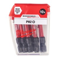 Bit Shockwave Ph2 X 50 Mm Per Avvitatori Ad Impulsi Milwaukee 4932430855