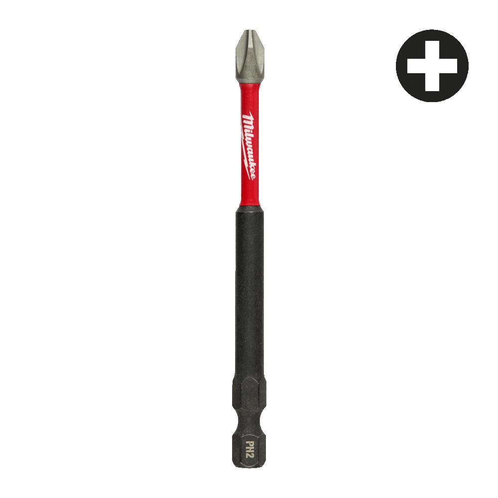 Bit Shockwave Ph2 X 90 Mm Per Avvitatori Ad Impulsi Milwaukee 4932430856
