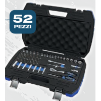 HYUNDAI 59651 SERIE CHIAVI A BUSSOLA 1/4 52 PZ