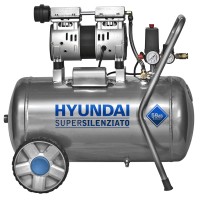 HYUNDAI 65703  COMPRESSORE SUPERSILENT HP1,5 1F BAR8 LT.50 OIL LESS 160 L/m