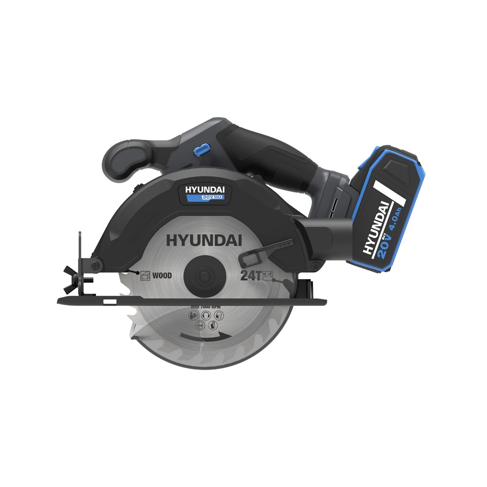 HYUNDAI 25880 SEGA CIRCOLARE 20V LITIO 190mm BRUSHED SOLO CORPO MACCHINA