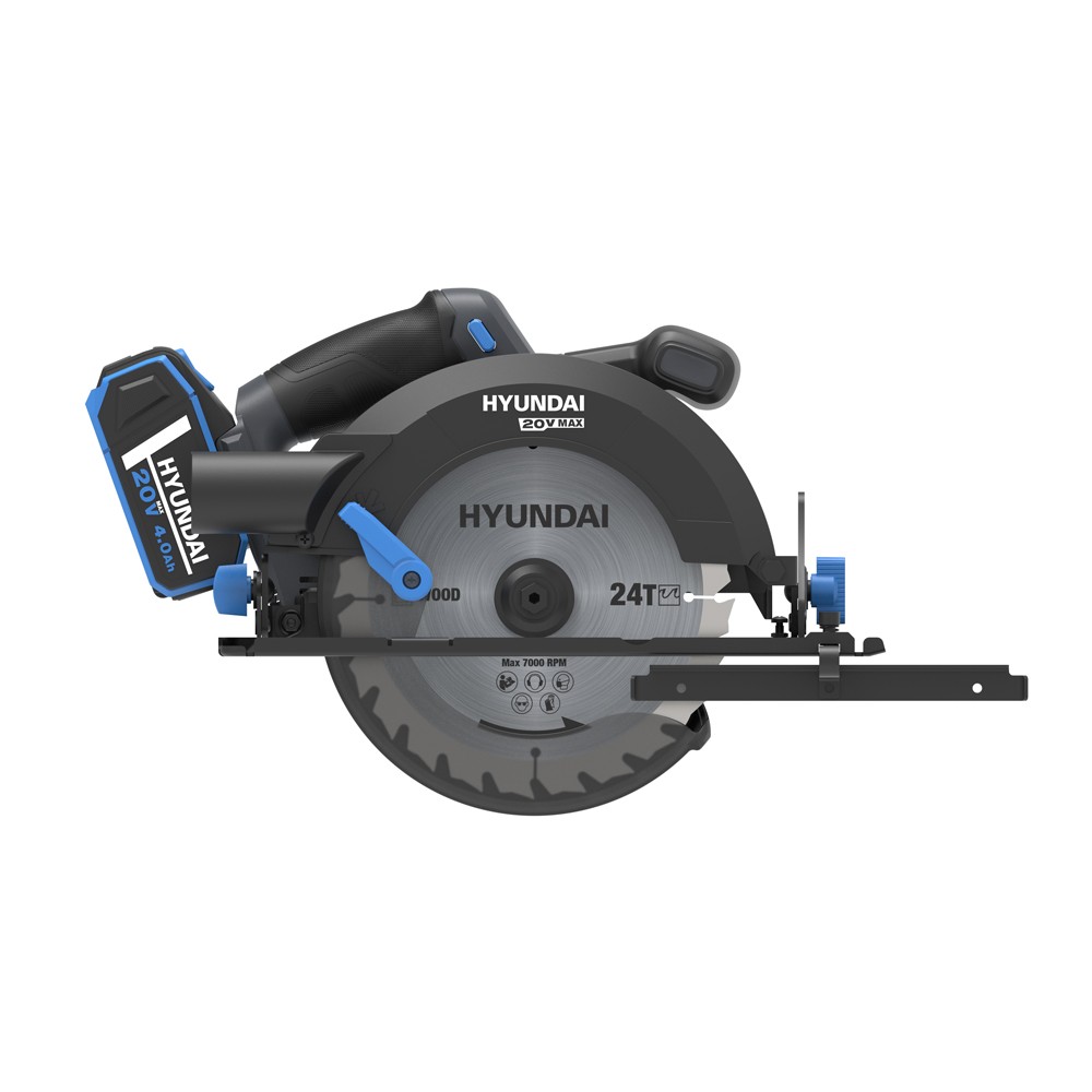 HYUNDAI 25866 SEGA CIRCOLARE 20V LITIO 190mm SOLO CORPO MACCHINA