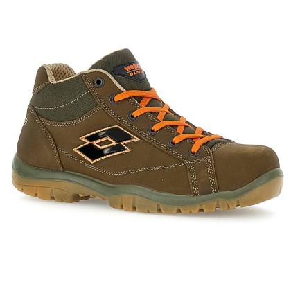 Scarpe Antinfortunistiche Lotto Jump 300 II Mid S3L SR FO Military Olive