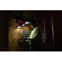 Faro Led da Cantiere M18™ Con 3 Teste Multidirezionali Batteria/Corrente 4500Lm Milwaukee M18 MDTL-0