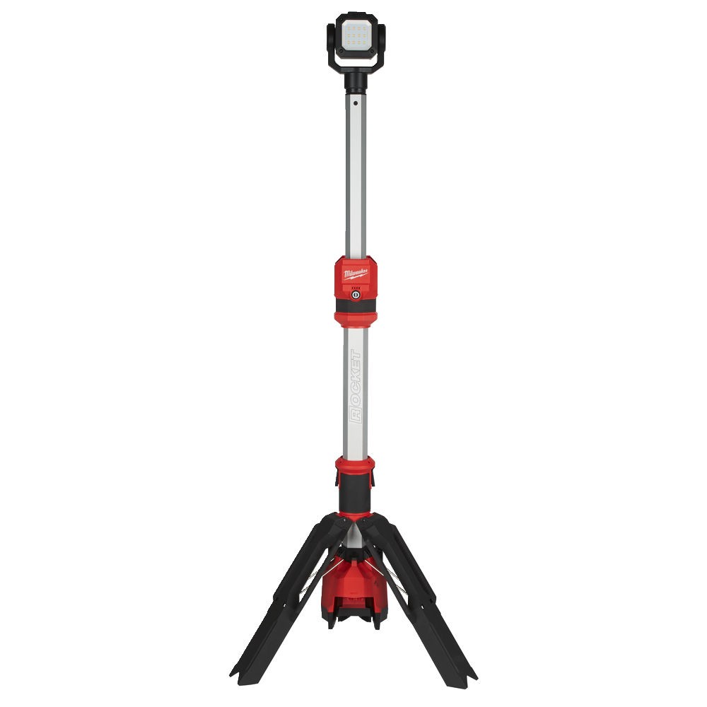 Torre Faro Led M12 1400 Lumen + Treppiede Milwaukee M12 SAL-0 Senza Batterie