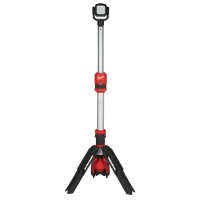 Torre Faro Led M12 1400 Lumen + Treppiede Milwaukee M12 SAL-0 Senza Batterie