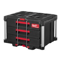 Packout Cassettiera Portautensili con 3 Cassetti Milwaukee 4932472130
