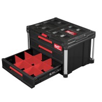Packout Cassettiera Portautensili con 3 Cassetti Milwaukee 4932472130