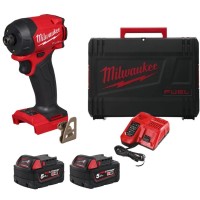 Avvitatore ad Impulsi Silenzioso 1/4" Esagonale Tecnologia Idraulica Surge Milwaukee M18 FIDRQ-502X 113Nm