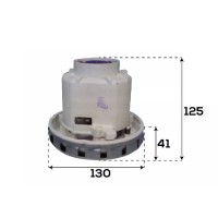 Motore per Aspirapolvere Aspiraliquidi W1200 Volt220 Tipo Lavor Domel 467.3.245