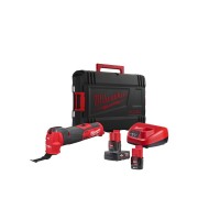 Utensile Multifunzione M12 +1 Batt.4Ah +1 Batt. 2Ah Milwaukee M12FMT-422X Fuel