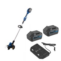 Decespugliatore a Batteria 2x40v 4ah Litio + Caric. Hyundai 25220 300mm in Kit