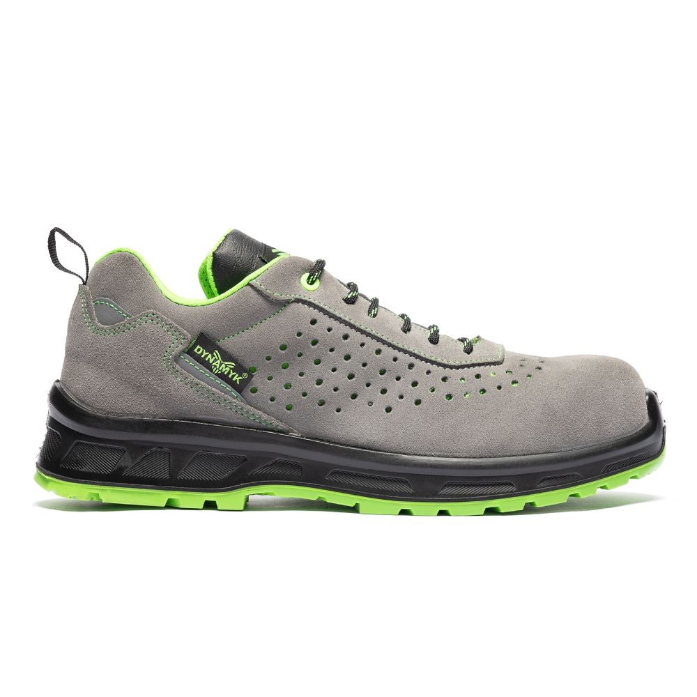 Scarpe Antinfortunistiche Dynamyk California S1PS FO SR Scamosciata Forata Grey