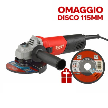 Smerigliatrice Angolare Milwaukee AG800-115E 800W