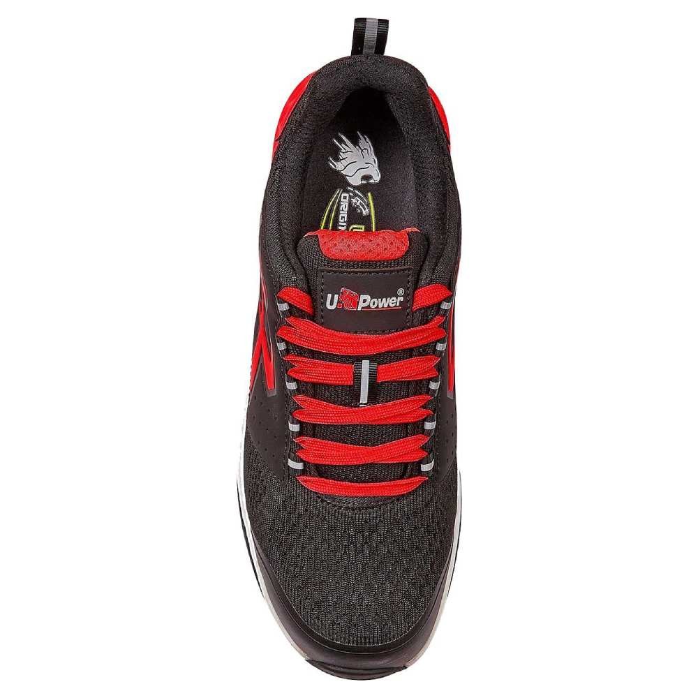 Scarpe Antinfortunistiche U-Power Jorah ESD S1PS HI HRO FO SR Red/Black