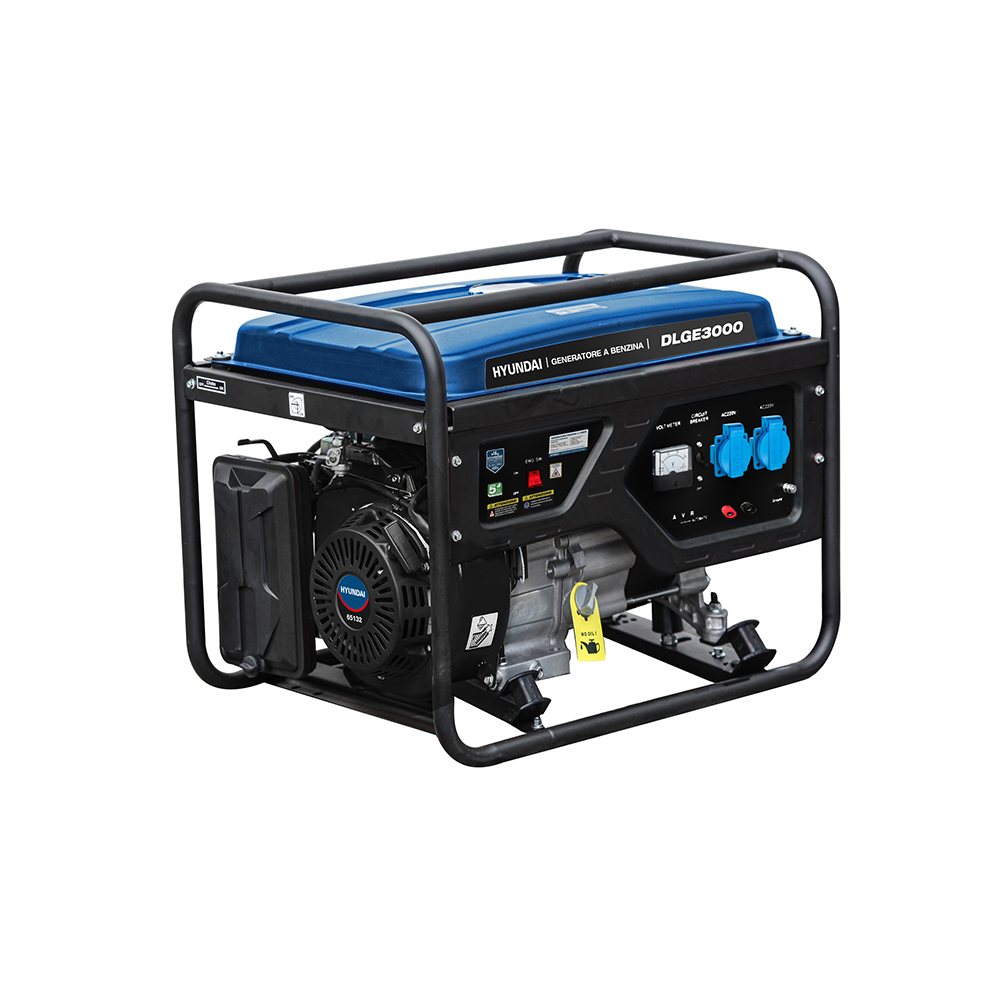 Generatore a benzina 2,8Kw professionale con AVR Hyundai 65132
