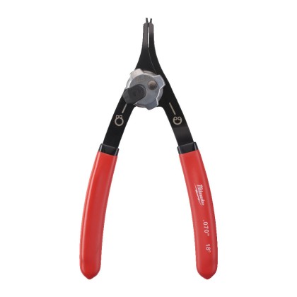 PINZA REVERSIBILE PER ANELLI ELASTICI MEDIA .070" 18° Milwaukee 4932492490