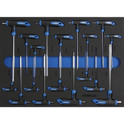 Carrello porta attrezzi 5 cassetti Hyundai 59005 298 utensili