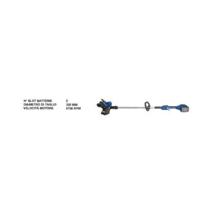 Decespugliatore a batteria 40V Hyundai 25220 250mm