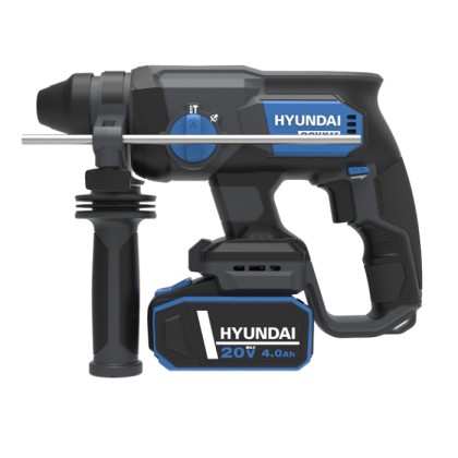 Trapano martello tassellatore SDS-PLUS 22mm 20V Hyundai 25860 Nudo +Mandrino Omaggio