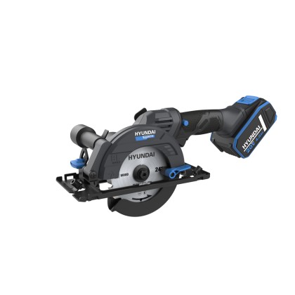HYUNDAI 25867 MINI SEGA CIRCOLARE 20V LITIO 120mm NAKED SOLO CORPO MACCHINA
