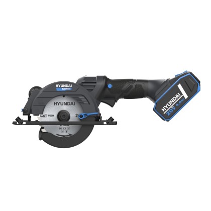 HYUNDAI 25867 MINI SEGA CIRCOLARE 20V LITIO 120mm NAKED SOLO CORPO MACCHINA