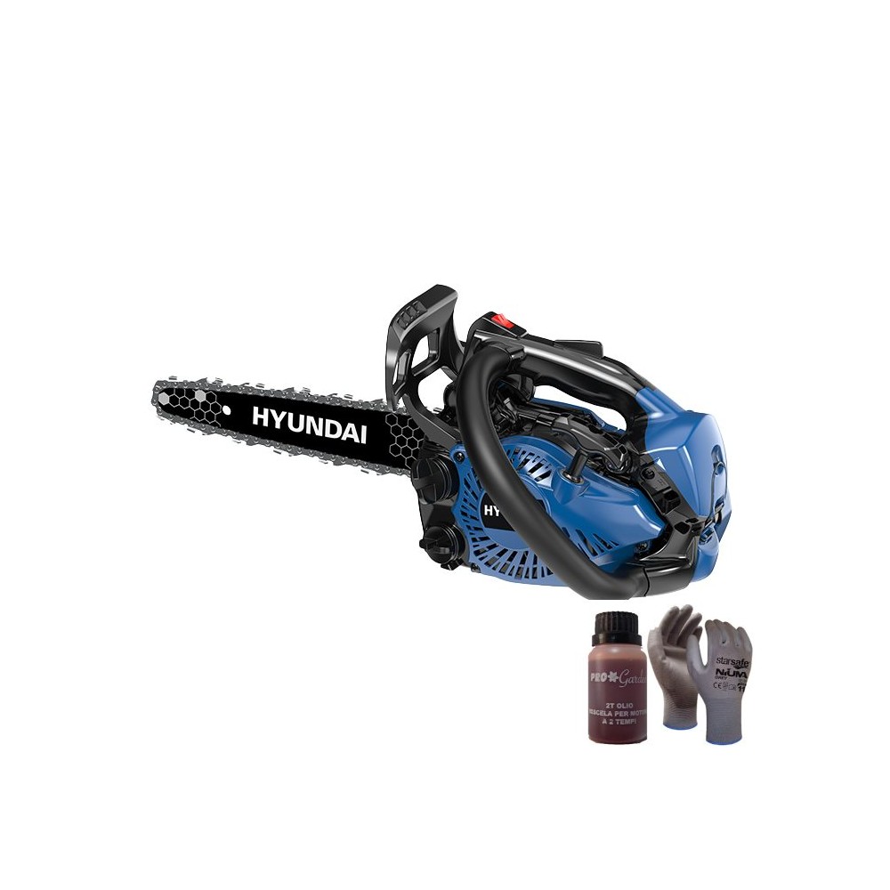 Motosega da potatura super leggera 25cc Hyundai 35530 25cm Carving +Omaggi