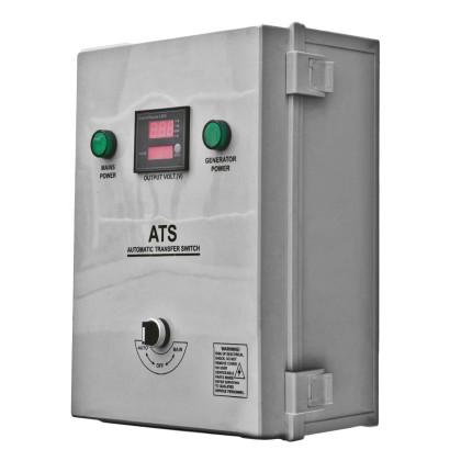 HYUNDAI 65278 QUADRO INTERVENTO AUTOMATICO ATS PER GRUPPI 65238 VERSIONE MONOFASE 230V