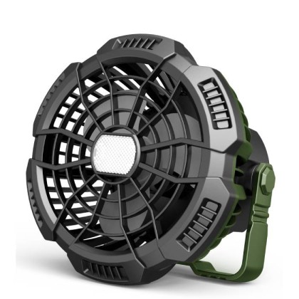 Ventilatore Ricaricabile Portatile con Luce Led Melchioni MF0501VL 3 modalità