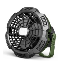 Ventilatore Ricaricabile Portatile con Luce Led Melchioni MF0501VL 3 modalità