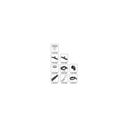 KYDRA KVS C7-82 ASPIRATORE PROFESSIONALE 2X1200W 80LT