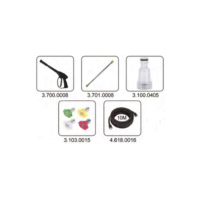 KYDRA KPC3.5TP IDROPULITRICE PROF 150Bar 660L/h  4600W 3F 4 POLI 1450 GIRI MOTORE INDUZIONE TESTATA OTTONE Pistoni in ceramica d