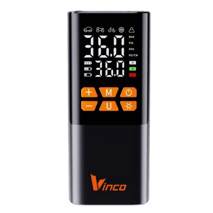 Compressore Portatile 20L/min Multifunzione Vinco 60625 Ricaricabile