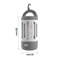 Insetticida Elettrico 4W + Torcia 120lm Vinco 20295 Ricaricabile