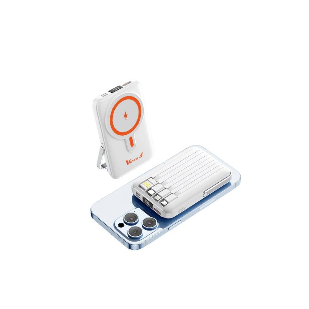 Power Bank 10.000Mha Wirless Charg Vinco 00010 Magsafe