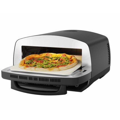Vinco Forno Pizza elettrico 2200W 450° Vinco 50360 Pizza in 2 Minuti