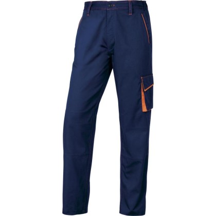 BLUE-ORANGE PANOSTYLE TROUSERS