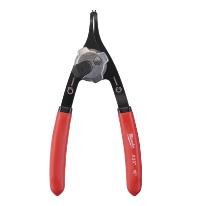 PINZA REVERSIBILE PER ANELLI ELASTICI COMPATTA .038" 45°