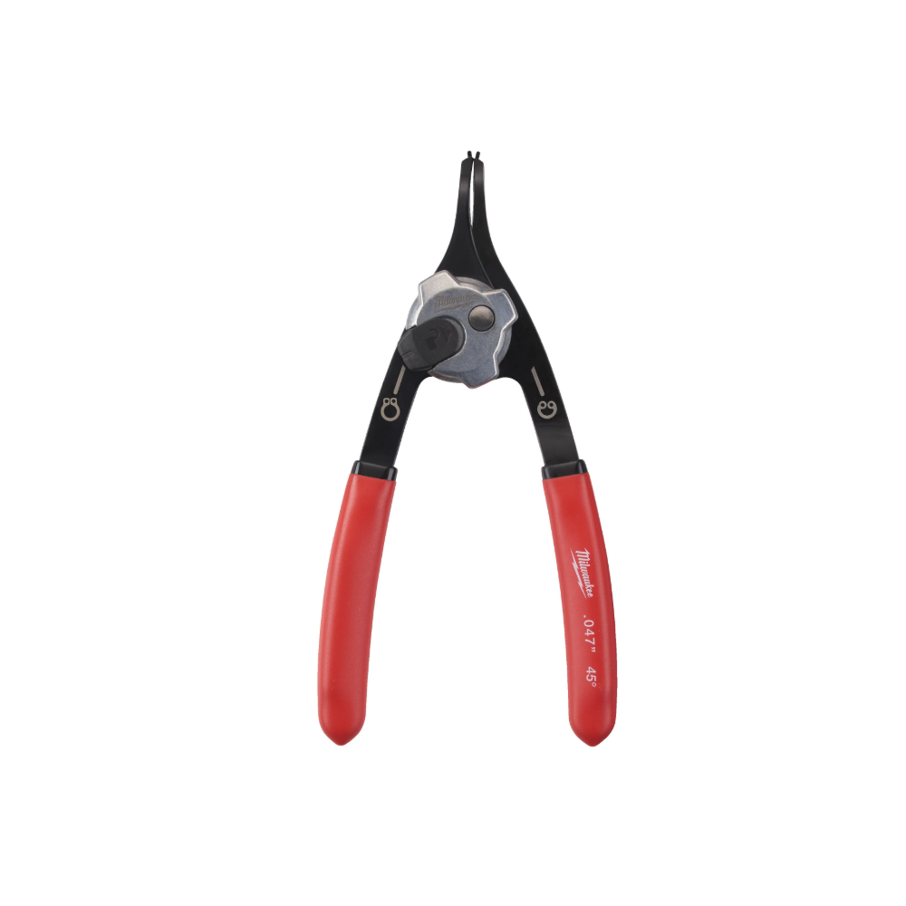 PINZA REVERSIBILE PER ANELLI ELASTICI MEDIA INCLINATA .047" 45°