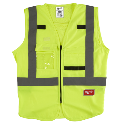 Gilet ad alta visibilità giallo S/M Milwaukee 4932471889