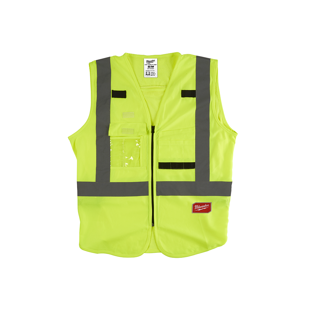 Gilet ad alta visibilità giallo S/M Milwaukee 4932471889