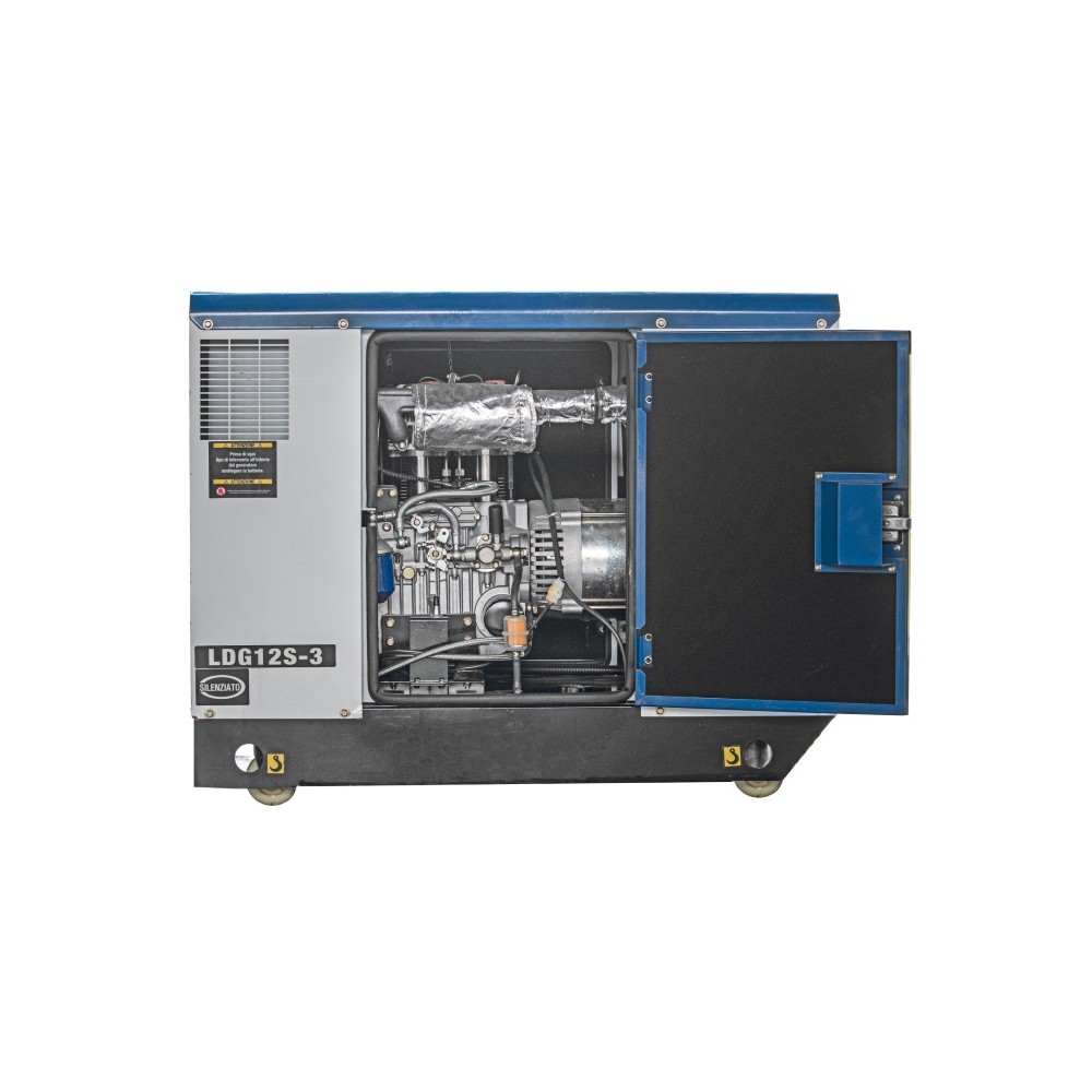 Generatore di corrente 11Kw Diesel Full Power Hyundai 65238 954cc 20HP