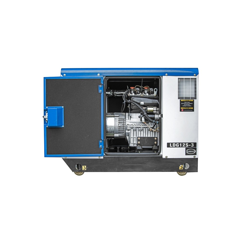 Generatore di corrente 11Kw Diesel Full Power Hyundai 65238 954cc 20HP