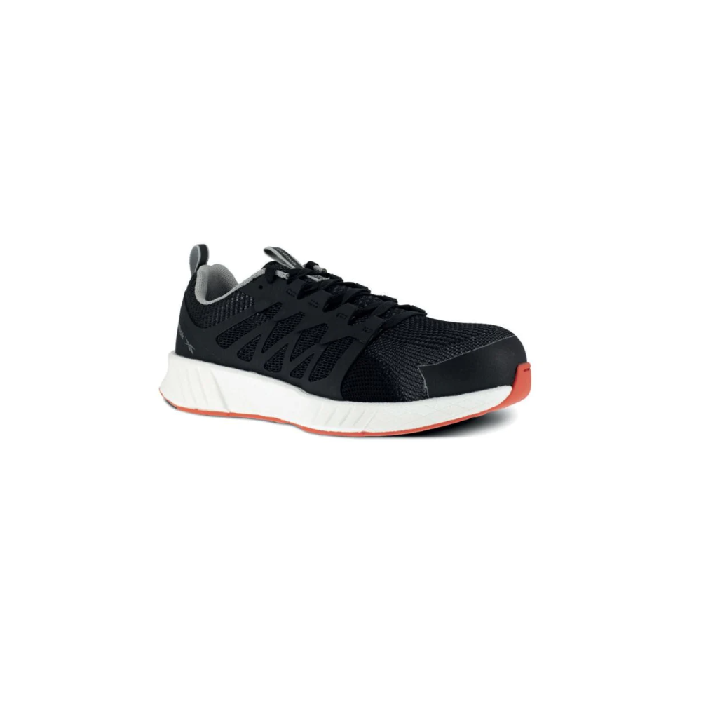 Scarpe Antinfortunistiche Reebok Performance IB1076 S1P Black/White and Orange Composite Toe