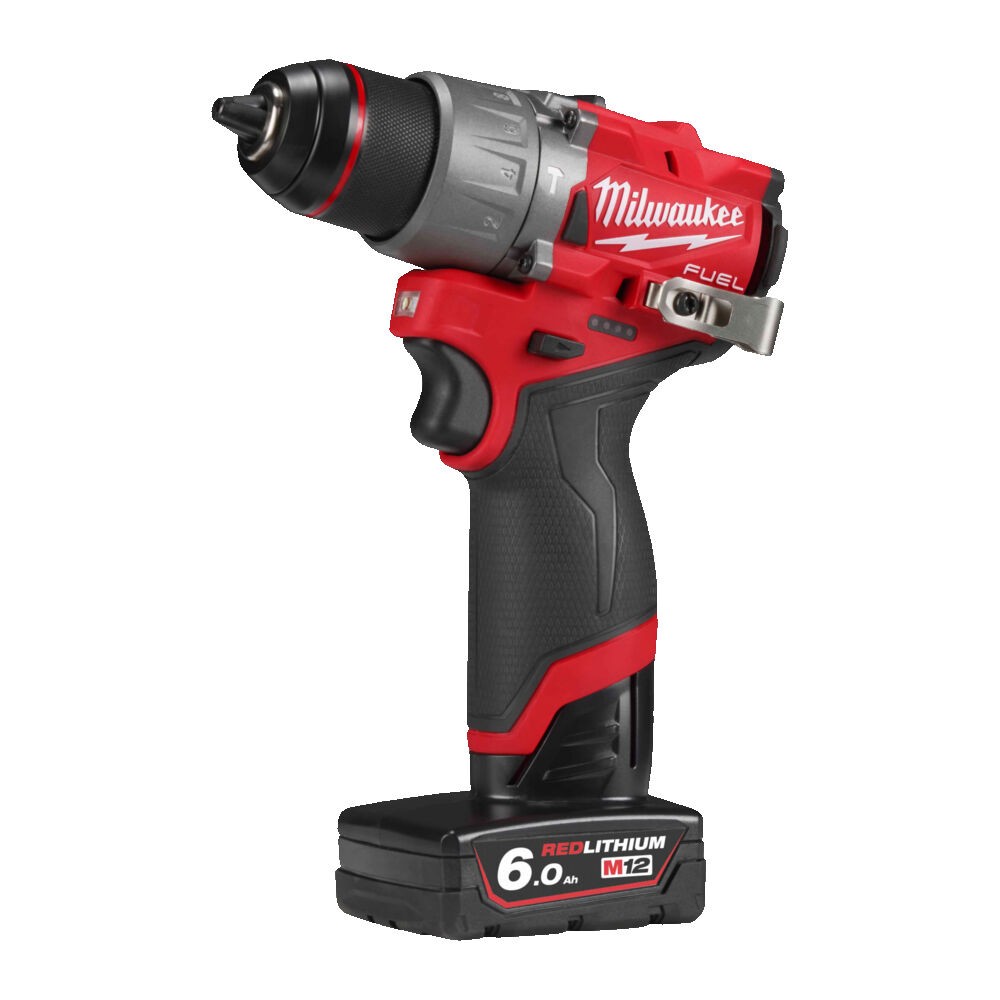 Trapano Avvitatore a Percussione Compatto M12 Milwaukee M12FPD2-602x 45Nm