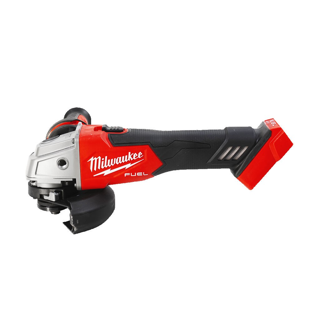 Smerigliatrice 125mm Interruttore a Slitta Milwaukee M18 FSAG125X-0X Nuda