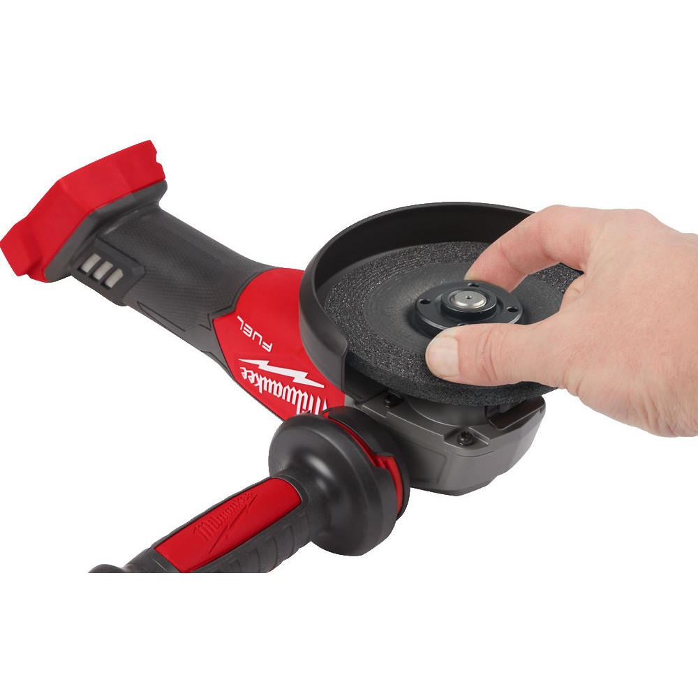 Smerigliatrice 125mm Interruttore a Slitta Milwaukee M18 FSAG125X-0X Nuda